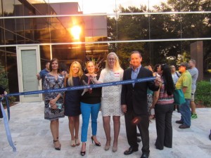 ribbon cutting - cantor team pic good